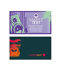 创意名片宣传设计素材