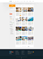 Travel Agency - Multipurpose Booking PSD Template