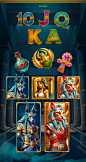 egypt cleopatra slot game Game Art 2д ILLUSTRATION  slot game casino gambling