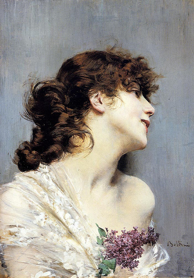 Profile of a young w...