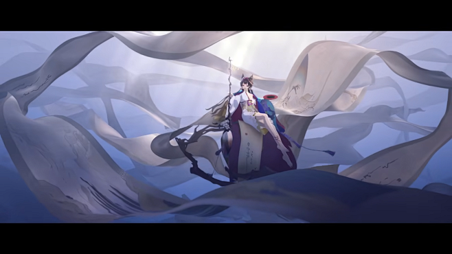 《阴阳师》绘世花鸟卷CG | 如果一切都...