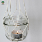 简洁时尚的悬挂式灯笼蜡烛手工创意制作方法图解╭★肉丁网