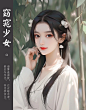 国风插画｜窈窕少女，灼灼其华｜NO•47