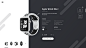 Free iWatch Product Card : Product card for iWatch with free XD file for you)