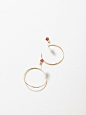 [SILVER 925] GRACE HOOP EARRING