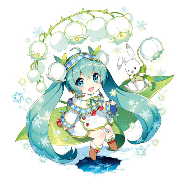 雪初音萌
