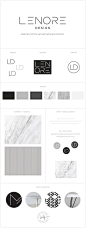 Brand Launch: Lenore Interior Design - Salted Ink Design Co. | logo, brand, branding, design, brand stylist, brand board | www.saltedink.com: 