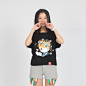 [NPC] TYAKASHA×艺术家合作：塔卡沙×洋子环球旅行男孩T恤