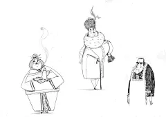 A991alex儿童绘本插画绘画临摹素材图黑白线稿手稿图集电子版图片-淘宝网