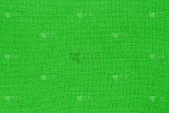 绿石灰棉面料为布纹背景，自然纺织图案。