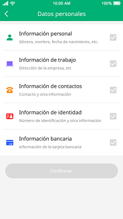 LUOworks采集到信贷APP-Prestamore完整效果图