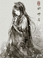 雪代熏古风插画2_动漫_新浪轻博客