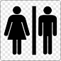 男女厕所标志图标元素PNG图片➤来自 PNG搜索网 pngss.com 免费免扣png素材下载！