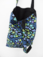 包包2014新款潮女包 民族紫色大花购物袋 甜美单肩包拎包 帆布包 原创 设计 2013 手工 手工