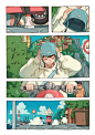 【向往镇】-野餐～动漫短篇四格漫画叫我东东 - 原创作品 -  -02
