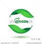 Green leaf logo