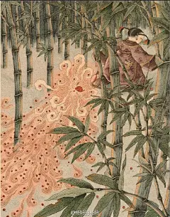 画得真好 《虎姑婆和其他中国民间故事》(Auntie Tigress and Other Favorite Chinese Folk Tales) Eva Wang绘制插图。最近有些遗憾看到最好的中国文化不是自己在发展 ​​​​
