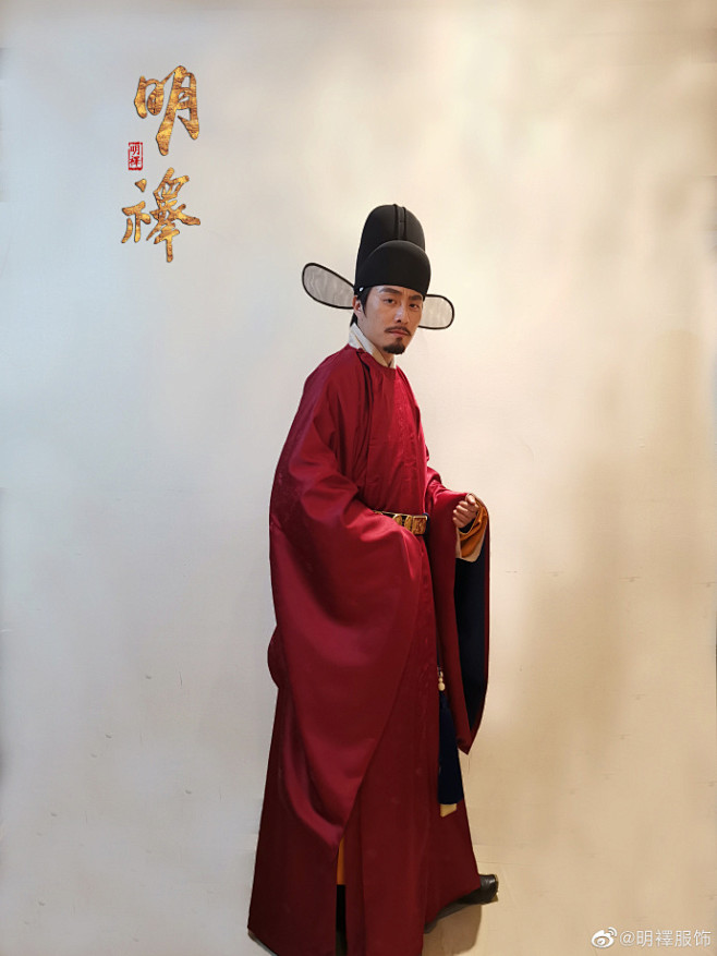 【明襗服饰】男装汉服，宋代款圆领袍可做成宋公服