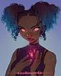 荷兰插画艺术家 Lois van Baarle 一组人像插画

loish.net ​​​​