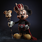 The King Is Back - Mickey Mouse : Strikes with another Disney 3D Art and this time of - Mickey Mouse. Mickey Mouse is back along with the magical wand of Minnie Mouse the love of his life.