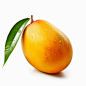 mango on white background