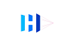 H 插图 设计 商标 品牌 letter icon geometry illustration design branding logo