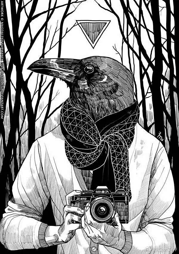 插画《the cryptids》| Ma...