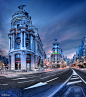 Photograph  Gran Via in Madrid, Spain by Domingo Leiva on 500px