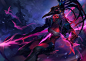 Kalista, hu mengyin : I really like Kalista,so I designed a new skin for her.