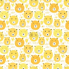 可爱的,熊,四方连续纹样,背景,华丽的,泰迪熊,纺织品,野生动物,雪,问候