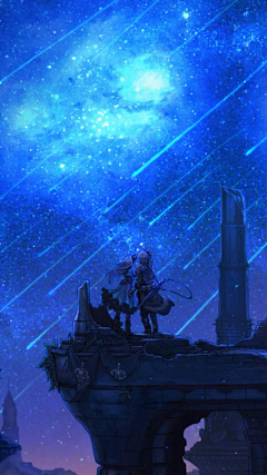 撸图超人采集到星空/夜晚/大海/专区