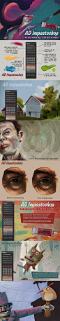 超逼真&有厚度的PS画笔高级插件下载［for Photoshop CS6和以上版本］ - 超逼真&有厚度的PS画笔高级插件下载［for Photoshop CS6和以上版本］