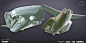 Call of Duty Advanced Warfare Levity Drone Low poly wires, K
