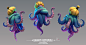 Daivat (octopus), Helga Sergunina : Hi, everyone!<br/>This is my work on the Beneath the Waves Challenge. I learned much while working on this character. It was great experience for me.<br/><a class="text-meta meta-link" rel=&