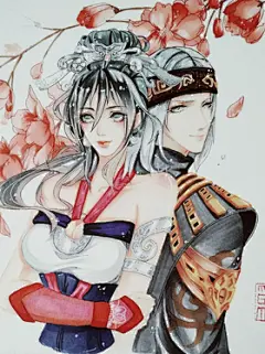 干票大的-秦时明月同人图文征集令_GACHA #壁纸# #治愈系# #水彩#