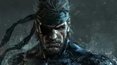 霸气，凝视，索利德·斯内克(Solid Snake)高清桌面壁纸图片
