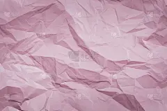 粉红色皱巴巴的纸背景，纹理为网页设计屏保。模板用于各种用途或创建打包。