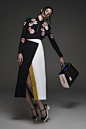 Fendi | Resort 2015 Collection | Style.com  So completely in love with Fendi Resort 2015. Lagerfeld’s collection satiates every fashion palate with his gift of embellished fur pieces, choice color contrast, pop art and graffiti patterns, biker leather, an