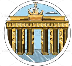 中世纪时代,里斯本,建筑,乱画,尼斯,分离着色,概念,建筑业