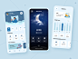 Best Sleep Tracking App UI design by CMARIX TechnoLabs on Dribbble