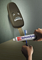 Sensodyne 牙膏广告
