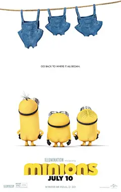 2015美国《小黄人大眼萌 Minions》 #海报# #电影#