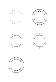 矢量手绘科技图形元素