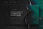 UI UX One Page Travel : First screen landing page for an expedition to India