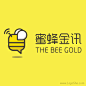 蜜蜂金讯网站Logo设计