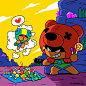 #荒野乱斗##妮塔##里昂##LINEFRIENDS#
妮塔的对战Tips :请君入瓮 ​​​​