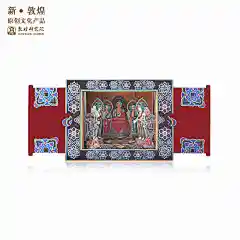 敦煌研究院宁静佛国立体贺卡 博物馆文创礼品生日礼物 敦煌纪念品-tmall.com天猫