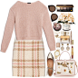 A fashion look from November 2016 featuring pink long sleeve shirt, tall skirts and ankle strap shoes. Browse and shop related looks.