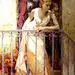 明媚佳人，真漂亮！皮诺．德埃尼 Pino Daeni（1939-2010年），意大利当代画家。皮诺的作品着力于描绘温情、乡愁、爱情和家庭。