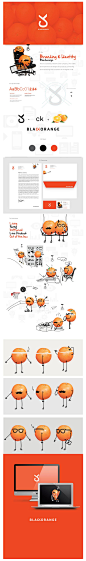 Blackorange品牌形象视觉设计 设计圈 展示 设计时代网-Powered by thinkdo3